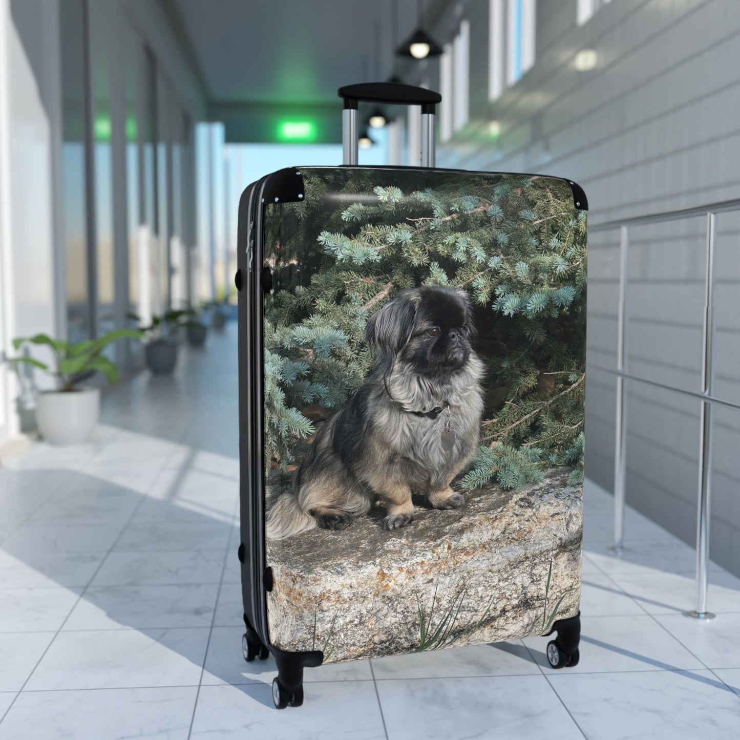 Princess Tinkerbell Luggage Carry-On — Cute Dog Suitcase for Pet Lovers, Personalized Travel Gear