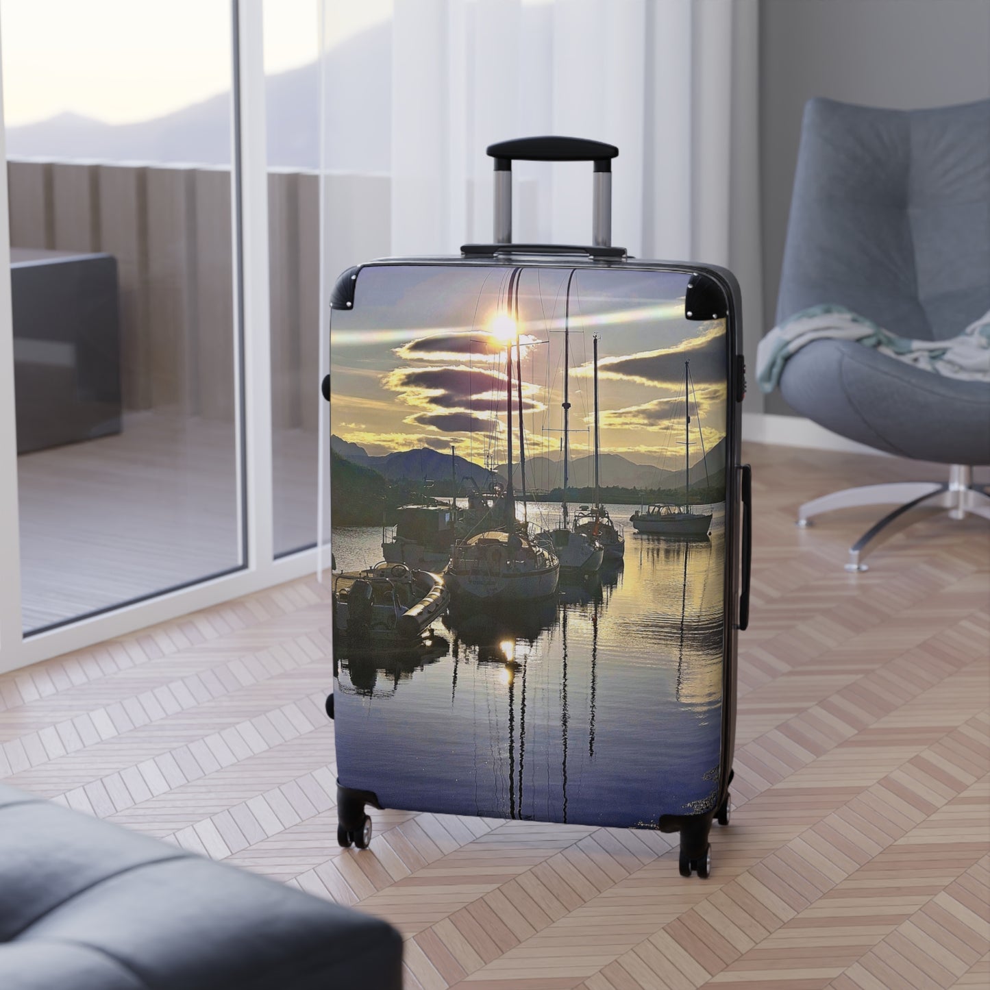 Scotland Marina Sunset – Signature Travel Case