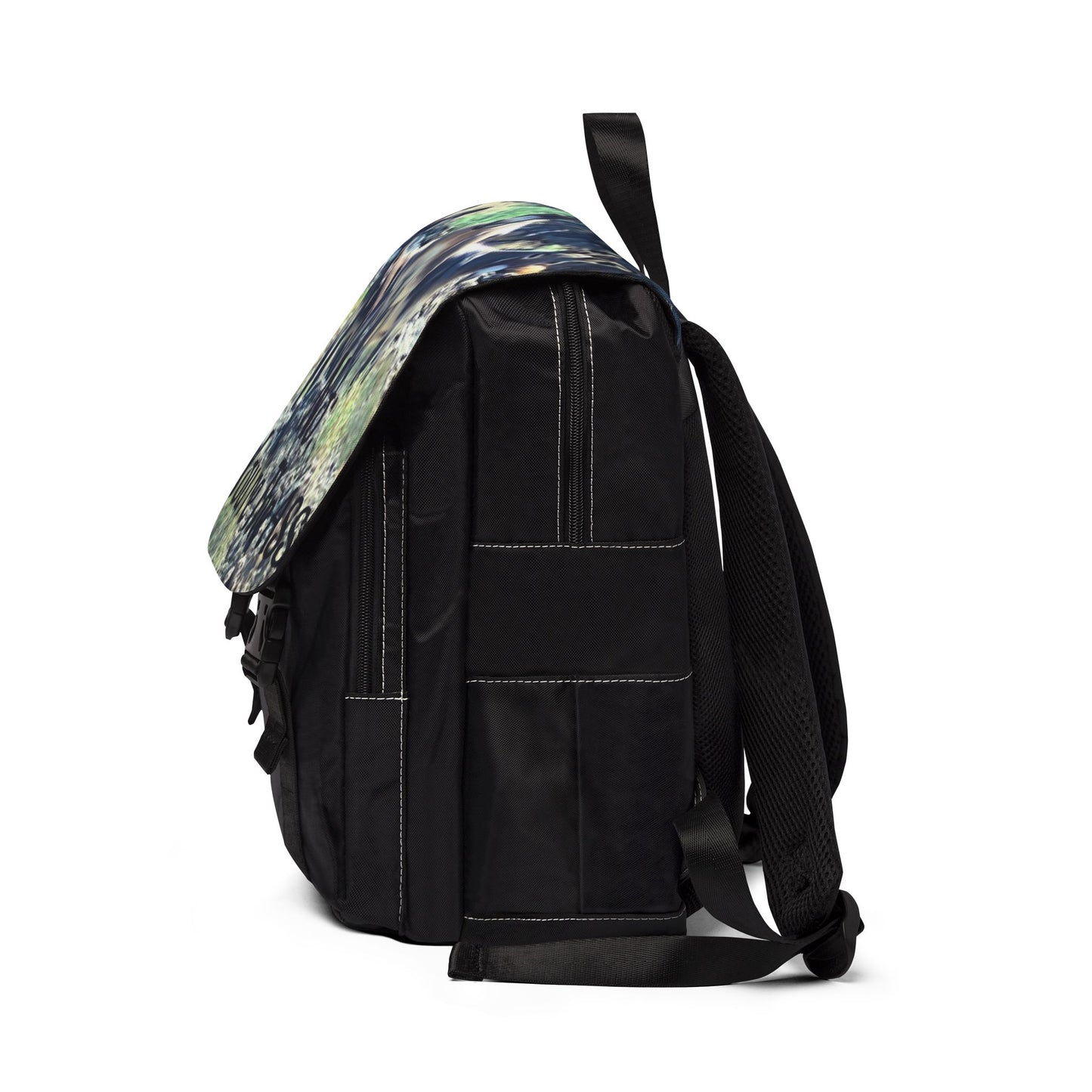 Custom Printed Casual Shoulder Backpack — Donkeys: "No, You're The Ass" - Funny Donkey Print Backpack