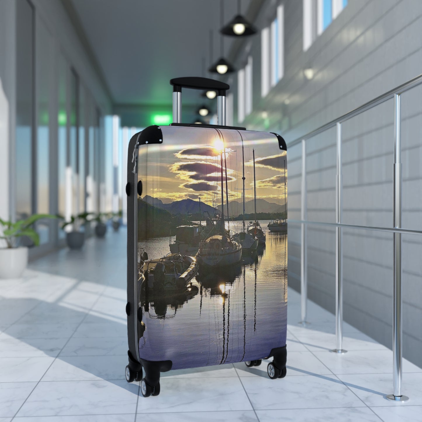 Scotland Marina Sunset – Signature Travel Case